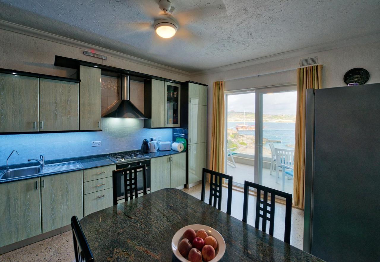 מליאהה Beachfront With Seaviews Apartment No56 Award Winner Unbeatable Location For Closeness To The Sea Ideal For Guests Looking For Winter Spring And Autumn Breaks In Sunny Malta Also Ideal For Coastal Hikers מראה חיצוני תמונה